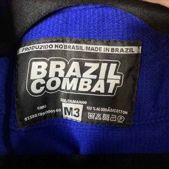 Kids’ Brazil Combat Gi/ Kimono Set - Picture 16 of 16